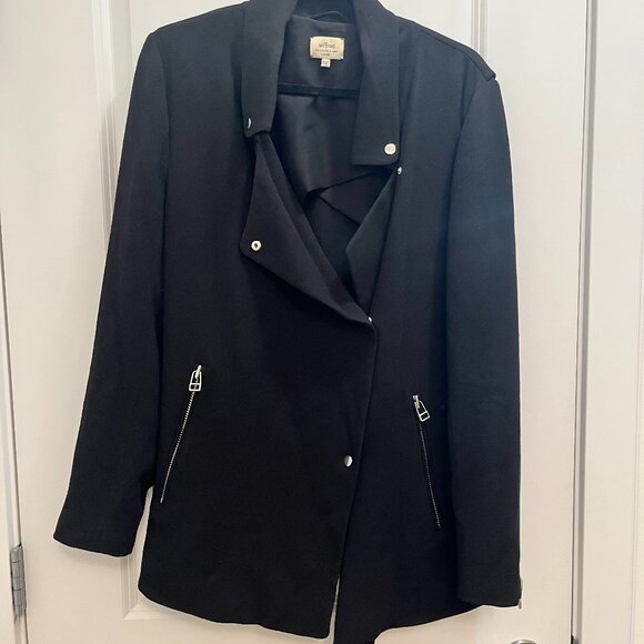 Aritzia Wilfred Mayet Military Draped Jacket L - Picture 1 of 6